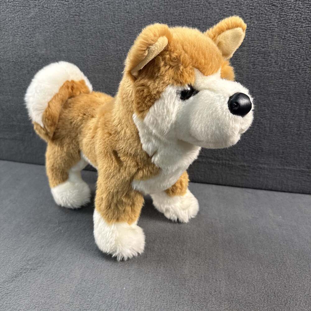 Dunham 14" Shiba Inu Douglas Plush Stuffed Animal Cuddle toy dog akita Realistic